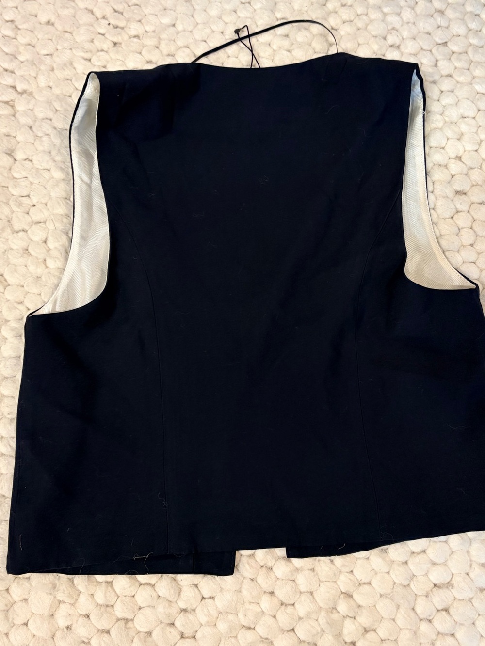 ZARA Navy Blue XS Vest - Picture 3 of 4